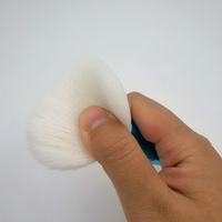 Pinceau de maquillage coloré personnalisé en usine, vente chaude, pinceau à poussière pour nail art, grand pinceau unique en forme de rose pour poudre libre et poudre de miel
