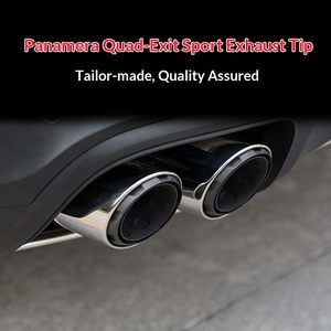 ท่อไอเสียสแตนเลส TYPY สำหรับ Porsche Panamera แบบสี่ช่อง พร้อมระบบไอเสีย GTS แบบสามชั้นสำหรับการปรับแต่งแบบสปอร์ต - Product Image 2