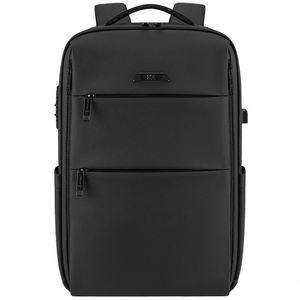 Men's Lightweight Business Waterproof Large Capacity Backpack for Travel, Multi-functional USB Port Anti-theft Laptop Backpack - Product Image 1