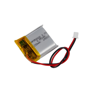 Batterie rechargeable au lithium polymère HZ 552020 3,8 V 230 mAh, avec anode LiCoO2, durée de vie de 300 cycles - Product Image 2