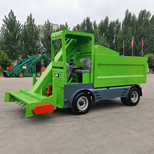 Colector de Estiércol de Cuatro Ruedas Shandong Xingyuan con Motor Diésel para Uso Agrícola, Verde, Alta Productividad - Product Image 2