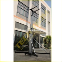 Torre de Truss TL-540 de Acero y Aluminio Negro para Colgar Altavoces Line Array