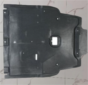 Pour Mercedes Benz Nouveau 2465200223 Classe B <span class=keywords><strong>GLA</strong></span> W246 Garde-boue moteur noir durable en velours grand format Garde-boue de voiture Garde-boue de voiture 1 an de garantie - Product Image 2