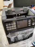 Machine à compter l'argent 2 compartiments AL-950 CIS, Trieur de devises multi-valances avec écran TFT 3,5 pouces, Compteur à 2 compartiments pour billets mixtes