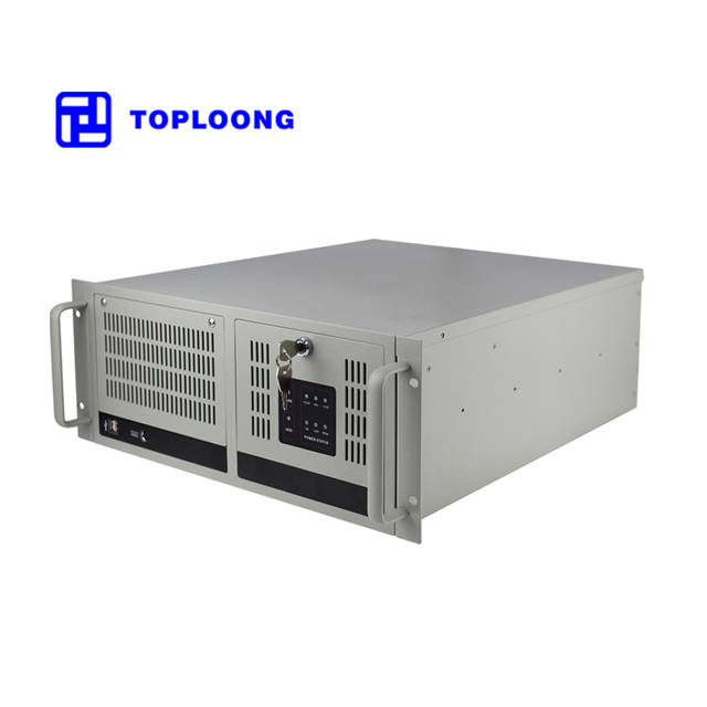 Toploong 610H Standard 19 Inch 4u Atx Rack Mount Pc Case Industrial Computer Case Tower Server Chassis