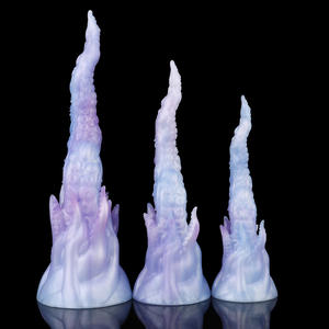 에일리언 대형 문어 다리 야광 딜도 흡착컵 여성 G스팟 자극 자위용 실리콘 딜도 남성 애널 플러그 성인용품 - Product Image 2