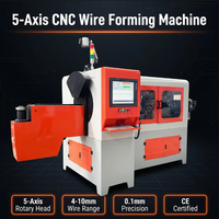 Cintreuse automatique de fil d'acier CNC et cintreuses de fil 3D