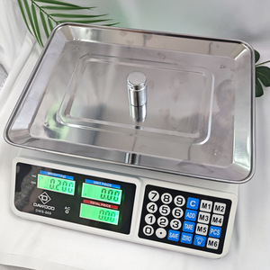 Balance électronique à rétroéclairage vert 30 kg, balance numérique de prix, balance numérique électronique, balance de prix de supermarché ACS 40 kg - Product Image 3