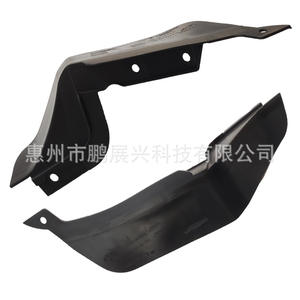 Deflectores de viento Pengzhanxing para BMW Mini R60 R61, guardabarros delanteros ABS, protectores contra la intemperie 51759802644 - Product Image 1