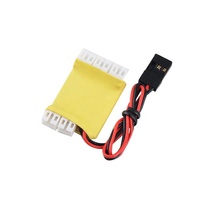 Kit de lumières pour hélicoptère et avion radiocommandé, 8 ampoules LED, clignotants pour Simulation de flash, avec boîte de commande, accessoires RC
