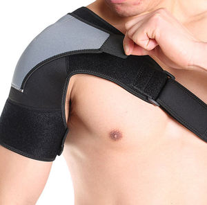 Équipement de protection sportive de football en gros : Attelle d'épaule simple, réduit les dommages, coussinets d'épaule élastiques - Product Image 2