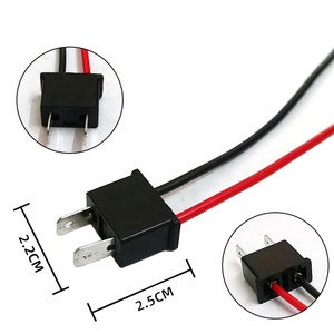 2 Pin Đèn pha thay thế sửa chữa bóng đèn chủ H7 nối cắm Dây ổ cắm - Product Image 3