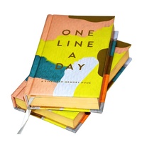 Service d'impression de carnets, agendas et journaux personnalisés en couleur avec couverture rigide, dorure à chaud et rubans marque-pages dorés