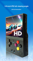 R33S Nueva Consola consola de juegos de video portátil retro Sistema Linux Pantalla IPS de 3,5 pulgadas Reproductor de video de bolsillo portátil 64GB