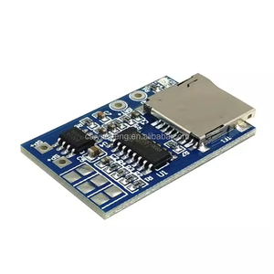 TF <b>card</b> MP3 decoder board decoding module 3.75V power supply with 2W mixed mono channel with <b>memory</b> playback - Product Image 1