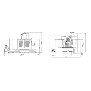 เครื่องจักรกลึงซีเอ็นซีแนวตั้ง 3 แกน รุ่น VMC1890 CV-1890 พร้อมหัวจับเครื่องมือ BT50 24 ชิ้น ระบบเปลี่ยนเครื่องมืออัตโนมัติ ราคาแข่งขัน - Product Image 3