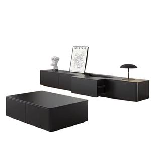 Meuble TV en bois italien moderne élégant et personnalisable, nouveau design, blanc, pour votre salon - Product Image 2