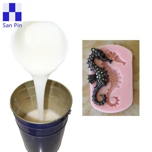 Standard RTV2 molding liquid silicone rubber for resin crafts molding