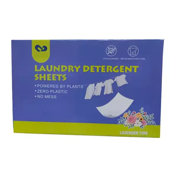Büyük etkisi çevre dostu lavanta koku güçlü dekontaminasyon çamaşır Tablet çamaşır deterjanı yaprak