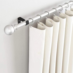 Supports réglables noirs pour tringles à rideaux de 7/8 ou 1 pouce - Product Image 2