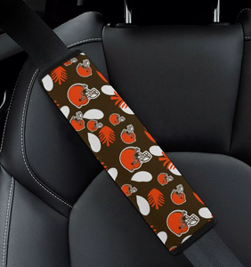 Los 32 equipos de Cleveland Browns pueden personalizar fundas de cinturón de seguridad de coche personalizadas de alta calidad que son antideslizantes y cómodas - Product Image 4
