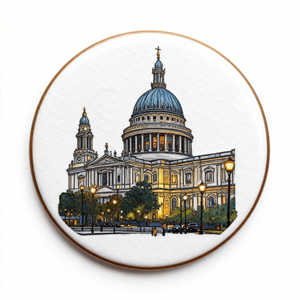 Pin <span class=keywords><strong>de</strong></span> recuerdo <span class=keywords><strong>de</strong></span> <span class=keywords><strong>la</strong></span> <span class=keywords><strong>Catedral</strong></span> <span class=keywords><strong>de</strong></span> San Pablo <span class=keywords><strong>de</strong></span> <span class=keywords><strong>Londres</strong></span> con diseño <span class=keywords><strong>de</strong></span> acuarela - Pin <span class=keywords><strong>de</strong></span> recuerdo <span class=keywords><strong>de</strong></span> un monumento barroco - Product Image 1