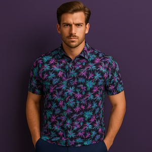 Polo de golf de sport de haute qualité à séchage rapide, coupe ajustée, impression confortable, avec logo personnalisé, chemise Upf 50 t-shirt vêtements pour hommes - Product Image 1