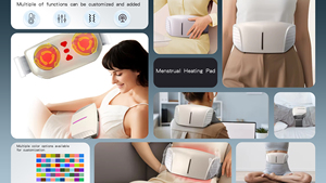 Chất lượng cao thông minh cung điện ấm vành đai eo rung nén nóng bụng Massager thiết bị - Product Image 2