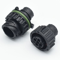 Connecteur étanche 4 broches rond Tyco pour capteur de vitesse d'odomètre HOWO A7, prise mâle/femelle 1-967402-1 1-967325-1