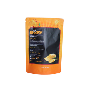 Bolsa Ziplock de pie de plástico Doypack con impresión de logotipo personalizado, bolsas de Mylar, contenedor grande para bolsas de patatas fritas - Product Image 2