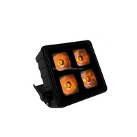 Projecteur LED PAR HONGDA 4*20W 6 1 RGBW haute luminosité, étanche IP65, en alliage d'aluminium, avec contrôle sans fil DMX512/WiFi/App, pour éclairage de scène