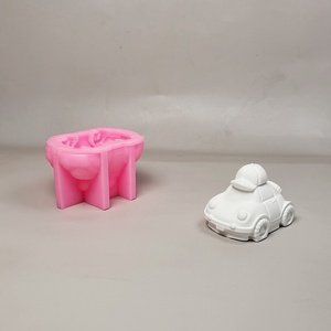 Moules de coulée en résine faits à la main W0563 Moules de voiture en silicone de style Ins pour outils de gâteau de bricolage et ornements décoratifs - Product Image 2