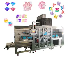automatic electric stretch film packing machine detergent pod capsule making machine supplier