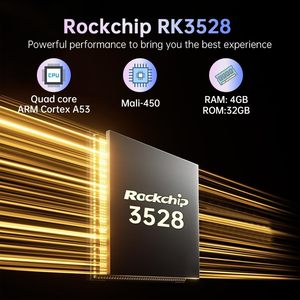 Boîtier TV Android R69MAX 4 Go 32 Go RK3528 Quad Core 8K HDR10 Lecteur multimédia en streaming Smart TV - Product Image 3