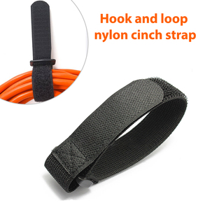 Sangle de poignet utilitaire réglable, autocollante, résistante à la chaleur, écologique, avec logo imprimé, en polyester/nylon, bandes DIY - Product Image 1