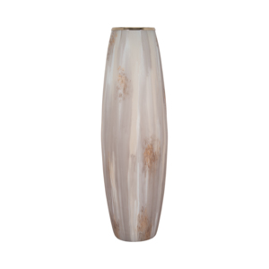 Vase en verre courbé pour la décoration de salon, arrangement floral, pièce d'appoint - Product Image 3