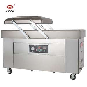 Duoqi DZ(<span class=keywords><strong>Q</strong></span>)-600/2SB แบบตั้งเครื่องบรรจุสุญญากาศสองชั้นพร้อมบาร์ปิดผนึกสี่แท่งและปรับแต่งได้ - Product Image 1