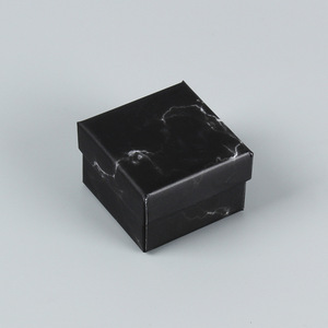Custom Luxury Ring Jewelry Gift Packaging Box with Small Lid Rigid Paper Logo for Earrings <strong>Jewellery</strong> <strong>Storage</strong> - Product Image 6
