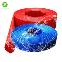 2 3 4 5 6 7 8 Tuyau plat en PVC haute pression de 10 pouces pour arrosage agricole de jardin et lutte contre l'incendie