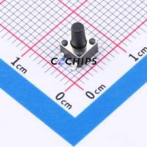 TS-1091S-A9B3-C1D2 Tactile Switch Switch Single Pole Single Throw Round Button 2.5N 4.5mm - Product Image 1