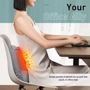 <strong>2026</strong> <strong>New</strong> 3D Shiatsu Neck <strong>Massager</strong> Pillow Heat Electric Deep Kneading <strong>Shoulder</strong> Massage Cushion Infrared Physiotherapy Timing - Product Image 6