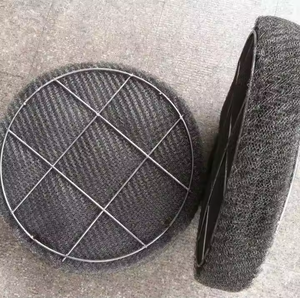 Almohadilla de malla Filtro desempañador Almohadillas desempañadoras de tamaño personalizado para desalinización térmica Desempañador de malla de alambre de PTFE de alta calidad - Product Image 4