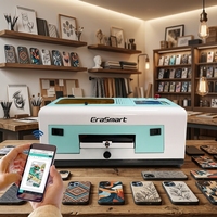 Impresora de Fundas para Teléfono Automática EraSmart A5 UV Wifi, Compatible con Todas las Marcas de Teléfonos, Impresora de Fundas para Teléfono Inalámbrica Personalizada DIY