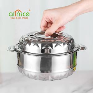 Fabrika doğrudan satış 4 adet büyük gıda termos sızdırmaz tencere setleri paslanmaz çelik ısı koruma taze kutu - Product Image 3