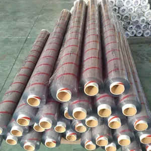 Crystal PVC Film From LEADERS Transparent Blue Packing Film Packaging Film Roll Packing Soft Household Products Moisture Proof /