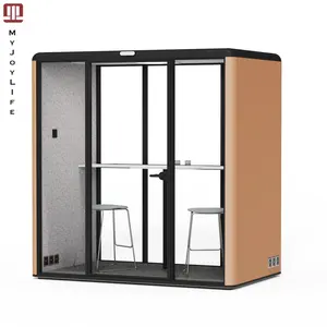 Privacy Soundproof Telephone Space Box Portable Video Booth Soundproof Booth Office Pod