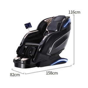 <span class=keywords><strong>Fauteuil</strong></span> de massage corporel complet de luxe avec coque ABS, commande vocale IA, étirement thaïlandais, lumières LED et étirement des jambes pour la maison et le bureau - Product Image 2