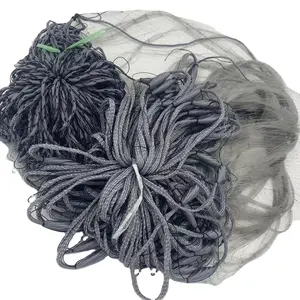 Lưới Đánh Cá thương mại màu trắng lưới mang nylon làm bằng tay 1 hoặc 3 lớp PE Nylon Monofilament gillnet để bắt cá lớn