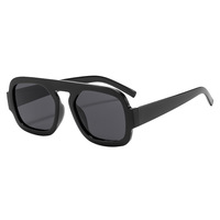 Lunettes de soleil en gros à prix abordable – Style rétro carré, surdimensionnées, pour hommes et femmes, avec dessus plat – Promotion directe usine – Montures de lunettes