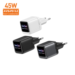 อะแดปเตอร์ชาร์จ GaN USB-C 45W แบบเสียบผนัง US Plug รองรับ PD 3.2 พร้อมหน้าจอแสดงผลอัจฉริยะ ชาร์จเร็ว ใช้งานได้กับอุปกรณ์ทั่วไป ขนาดกะทัดรัด สำหรับ iPhone - Product Image 5